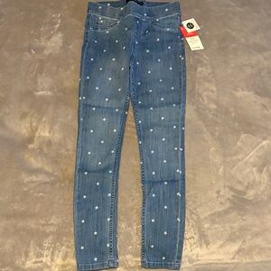 George Girls Blue Starry Skinny Jeans